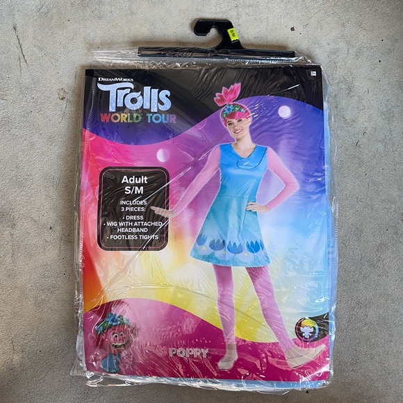 Trolls World Tour: Poppy Adult Costume! New! - Picture 3 of 10